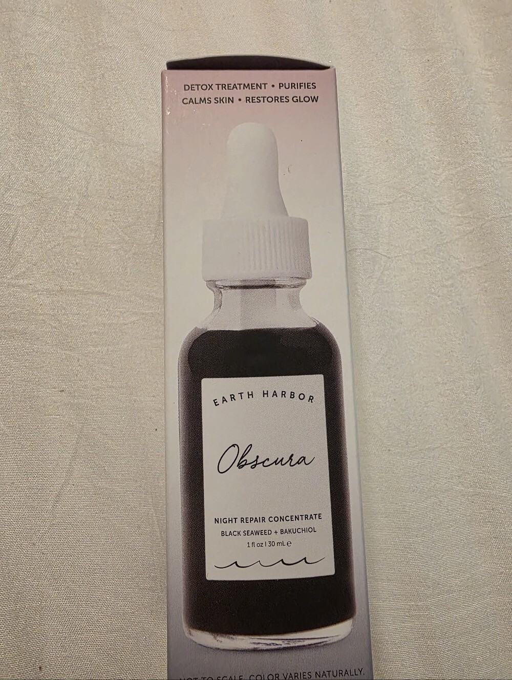 Earth Harbor Obscura Night Repair Concentrate - Black